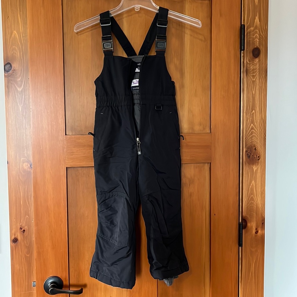 Lands’ End Kid Snowbib, size 5